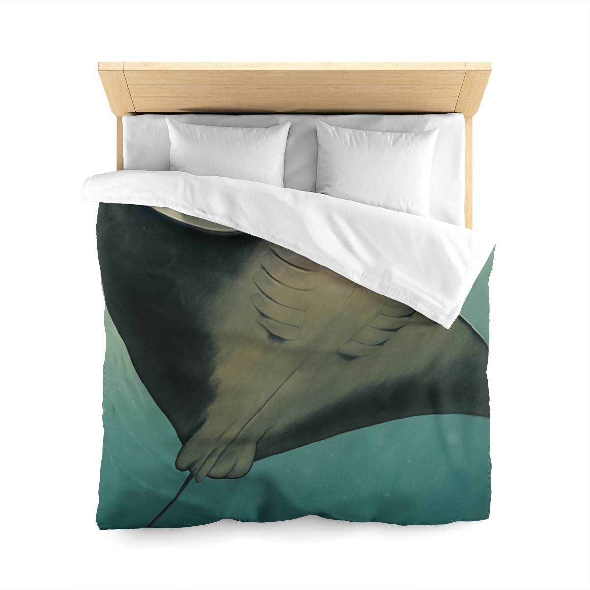 Velvet Current Manta Ray warm winter duvets