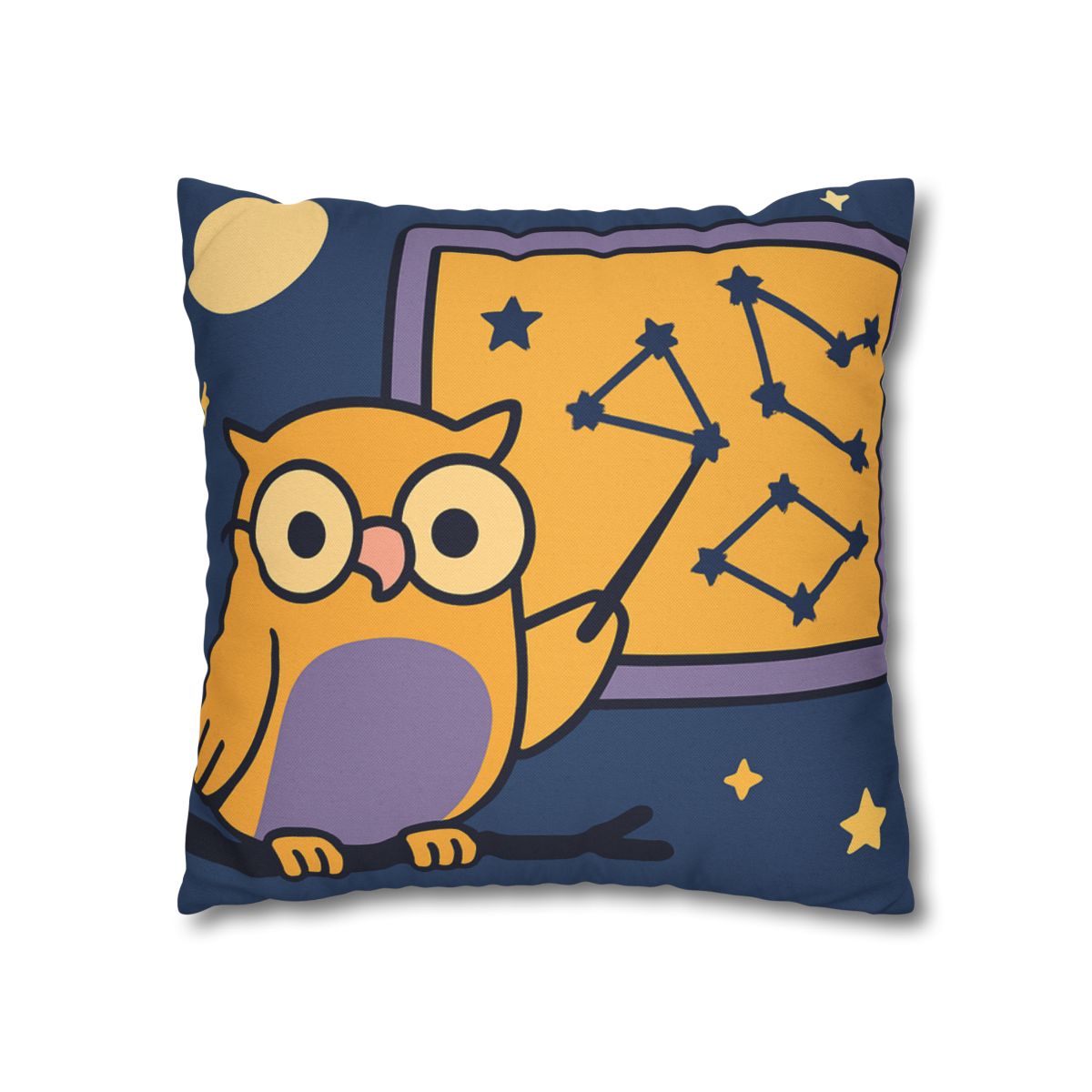Moonlit Owl Classroom personalized pillow covers