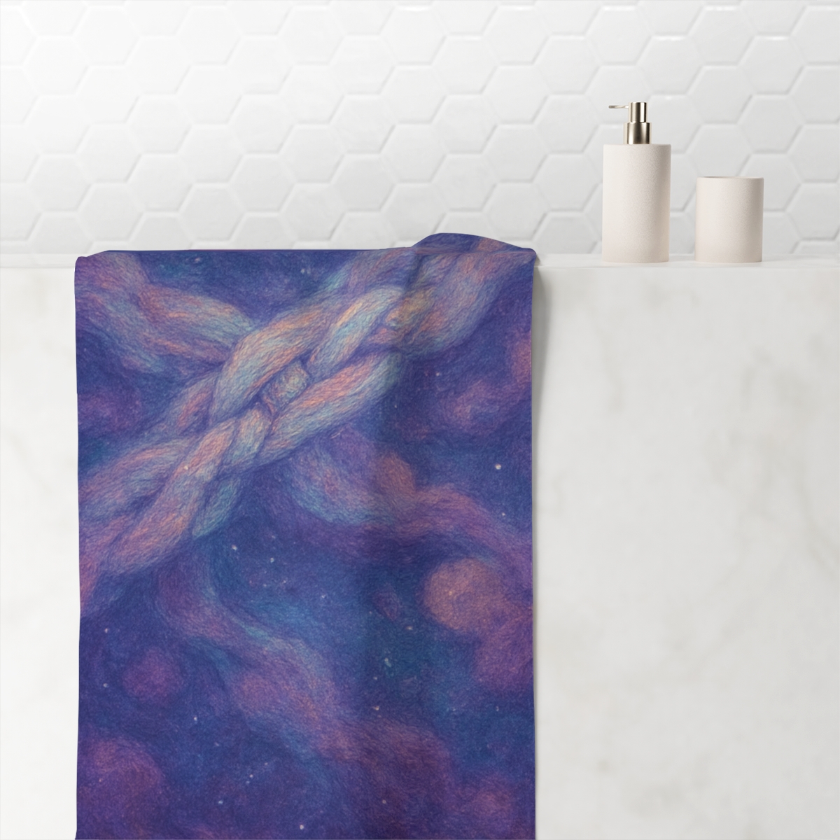 Nebula Loom Tapestry soft cotton towels