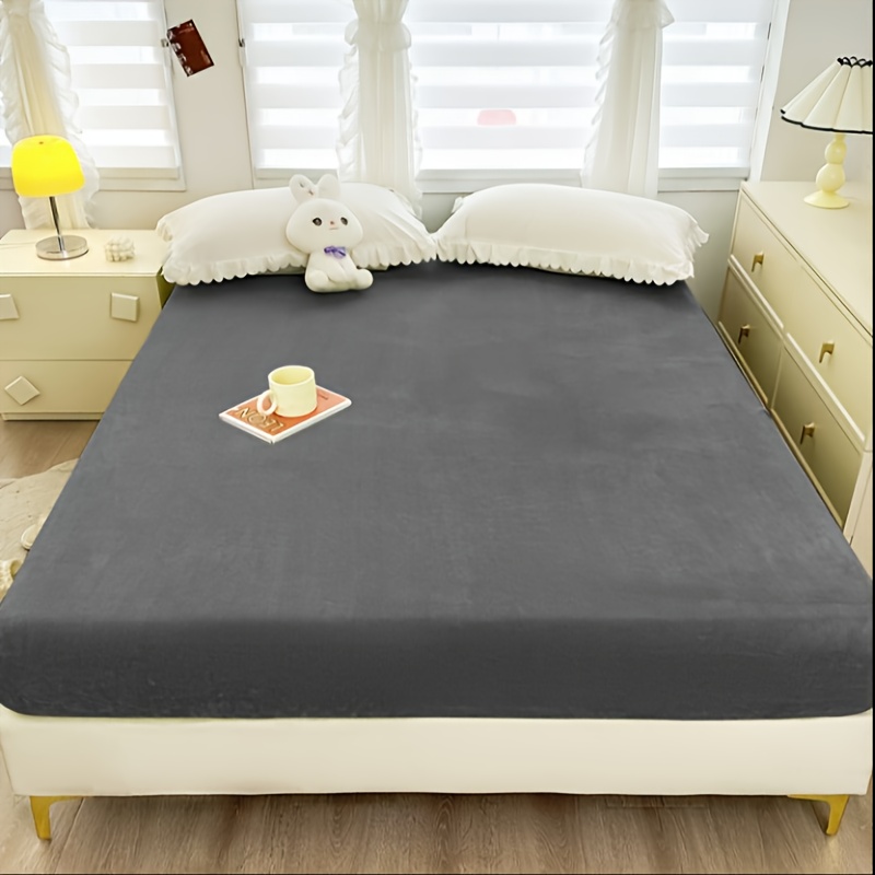All Season Soft Fitted Bedsheet Mattress Cover