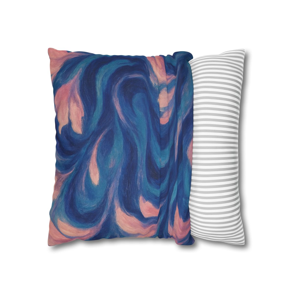 Petal Wave Cascade soft cotton pillow cases