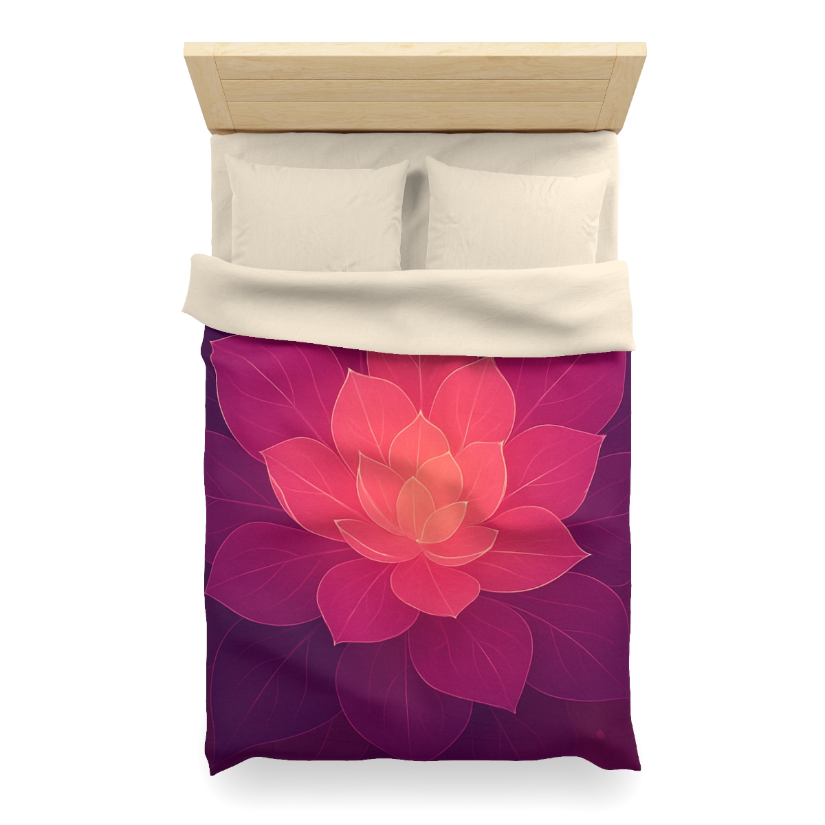 Petal Prism Overlap unique patterned duvets