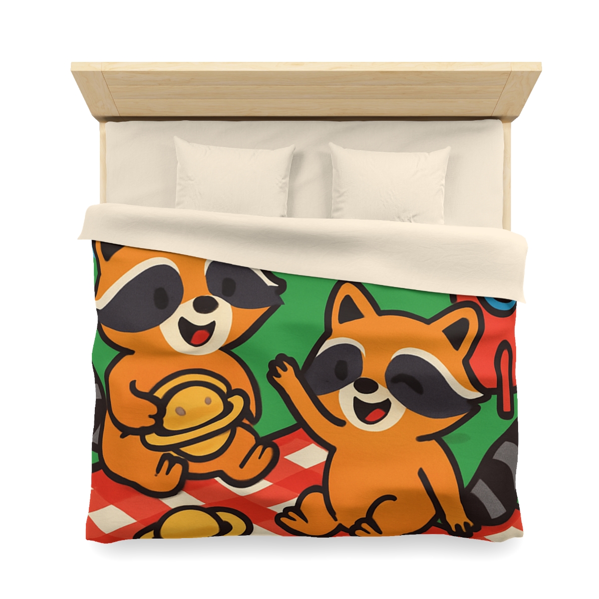 Rocket Racers Picnic designer printed duvets