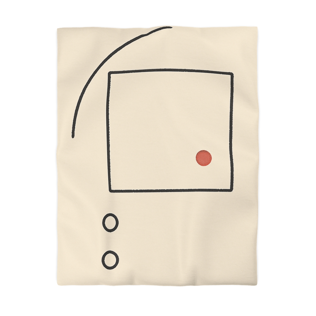 Quiet Orbit With Split Frame stylish duvet covers