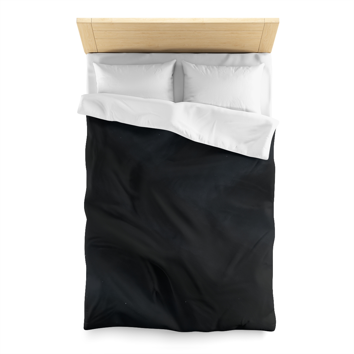 Dark Veil Filament Drift designer printed duvets