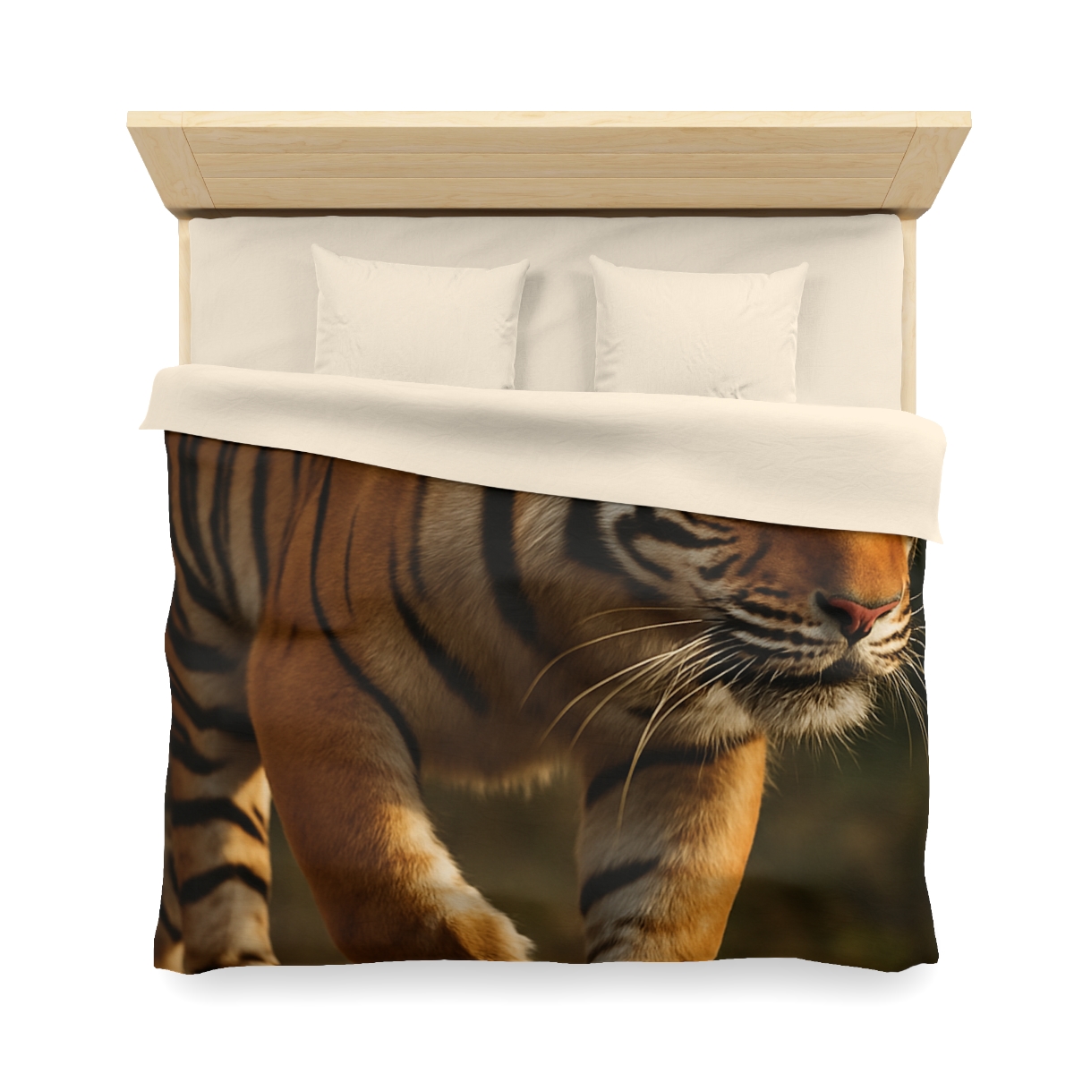 Forest Stalker Bengal Tiger custom duvets
