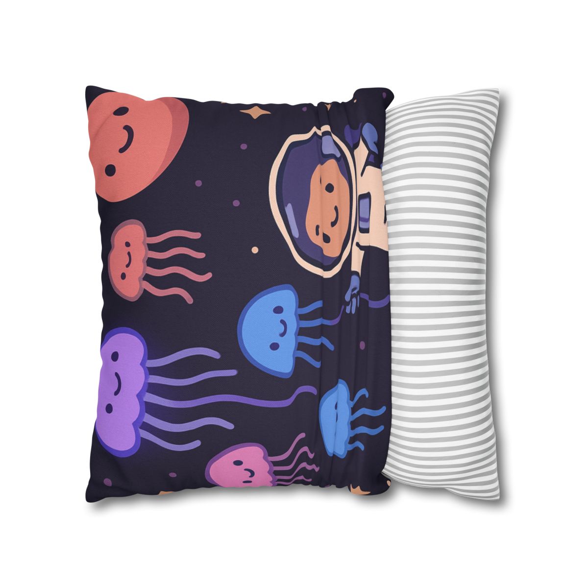 Galaxy Garden Of Floating Jellyfish comfortable bedding pillow covers