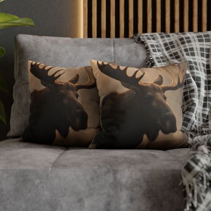 Dawn Mirror Moose designer print pillow cases