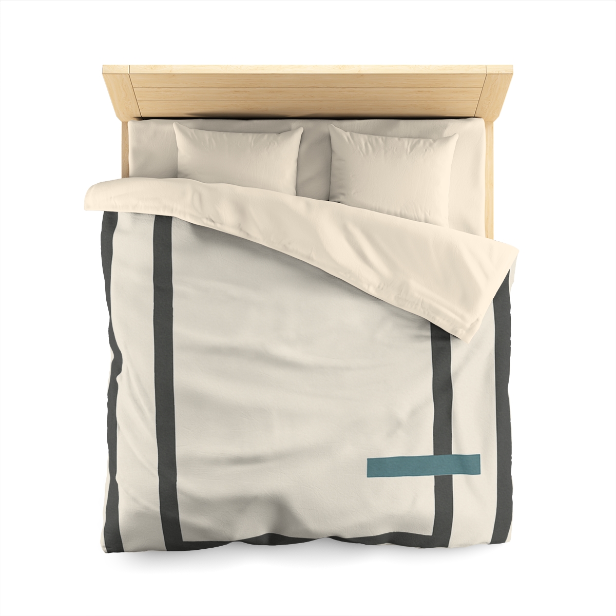 Layered Window Trio custom duvets