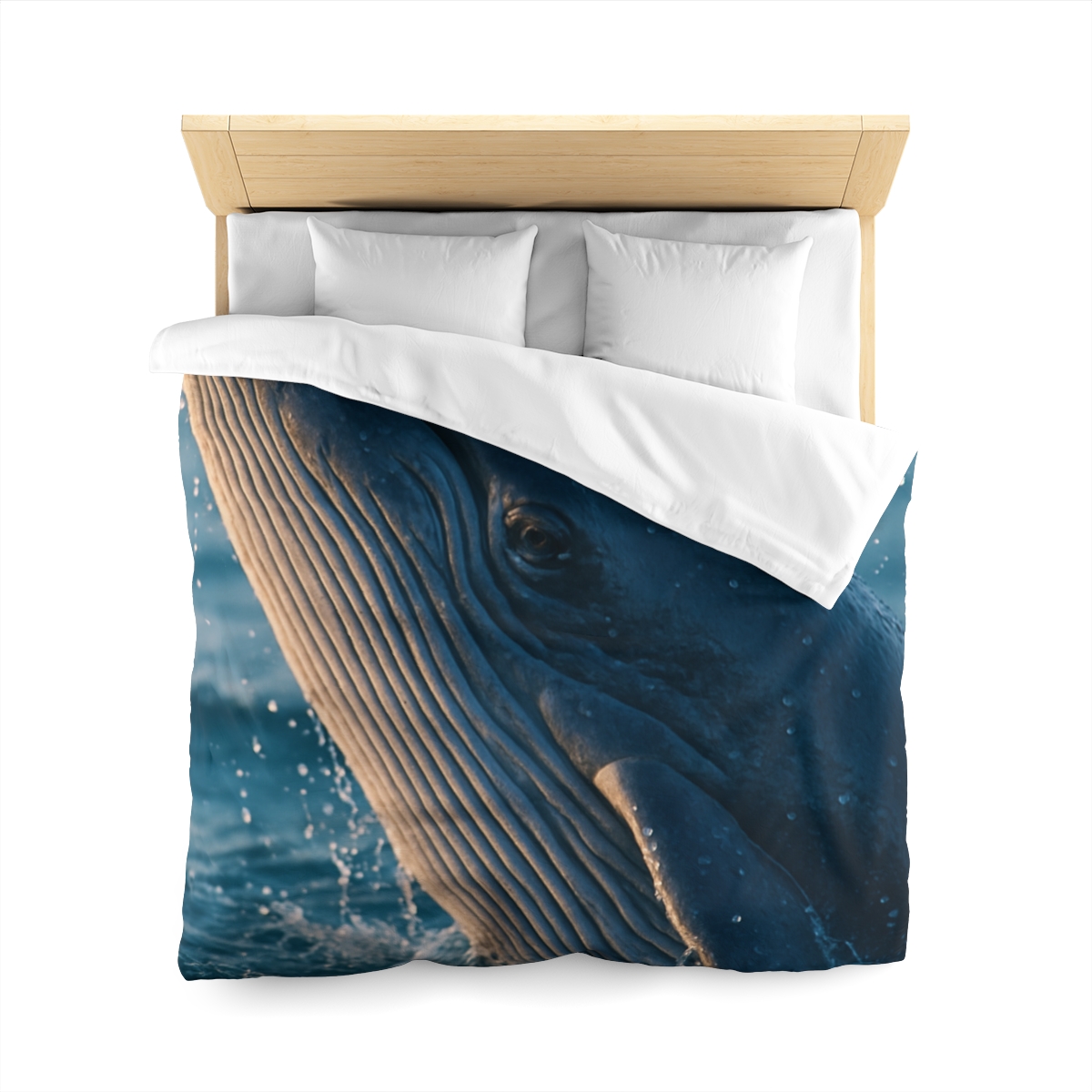 Ocean Song Blue Whale soft comforter duvets