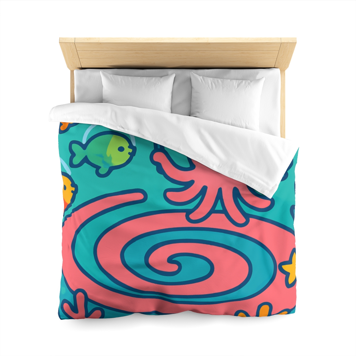 Rainbow Reef Planet Parade warm winter duvets