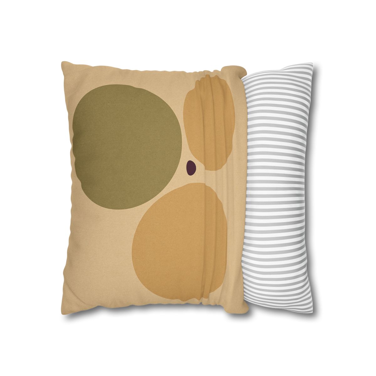 Clustered Three Circles With Quiet Gap trendy patterned pillow cases