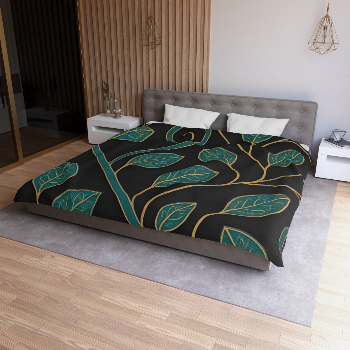 Vine Circuit Lattice personalized bedding duvets