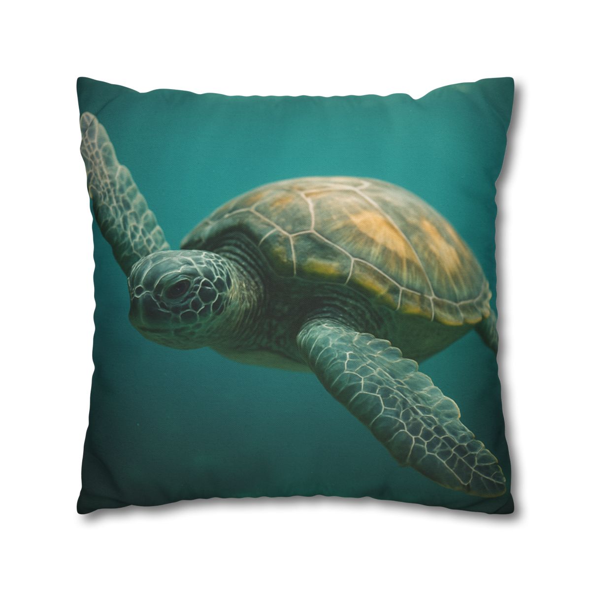 Comet Guard Green Sea Turtle custom pillow cases