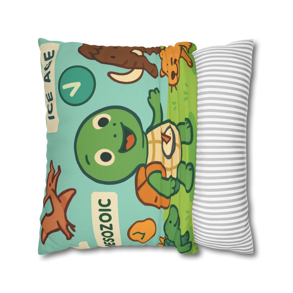 Time-Traveling Tortoise trendy patterned pillow cases