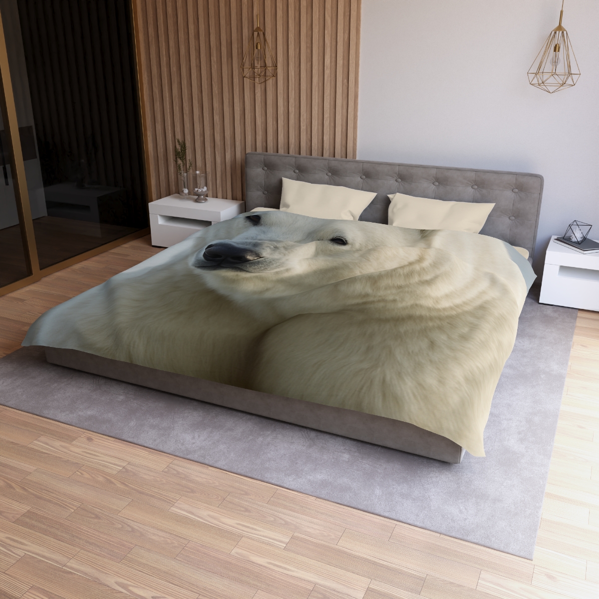 Glacier Sentinel Polar Bear warm winter duvets