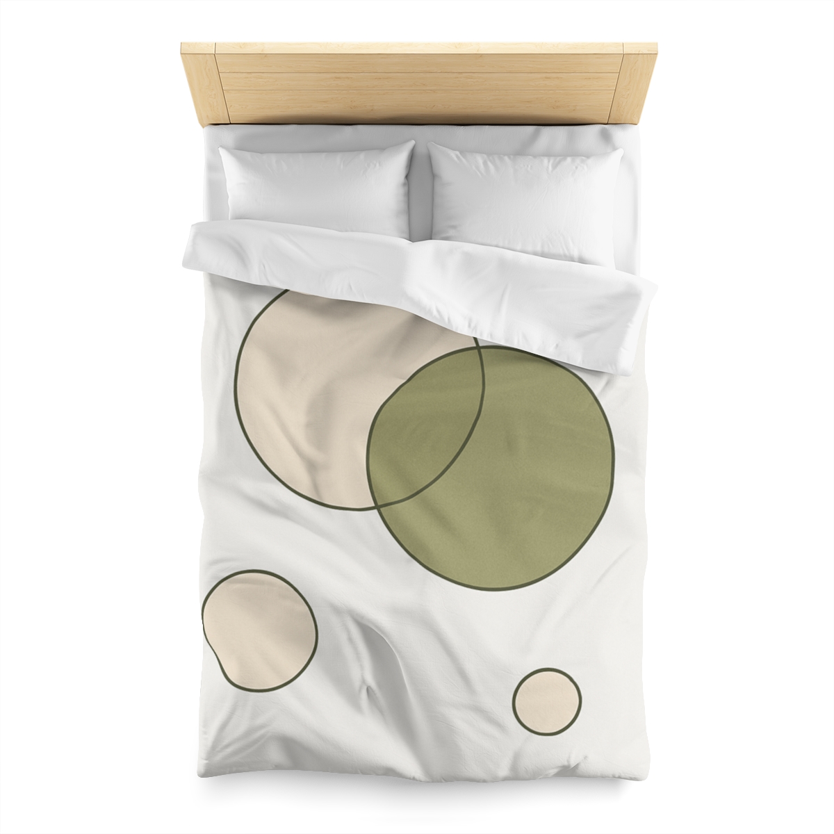 Quiet Balance Of Overlapping Circles unique patterned duvets