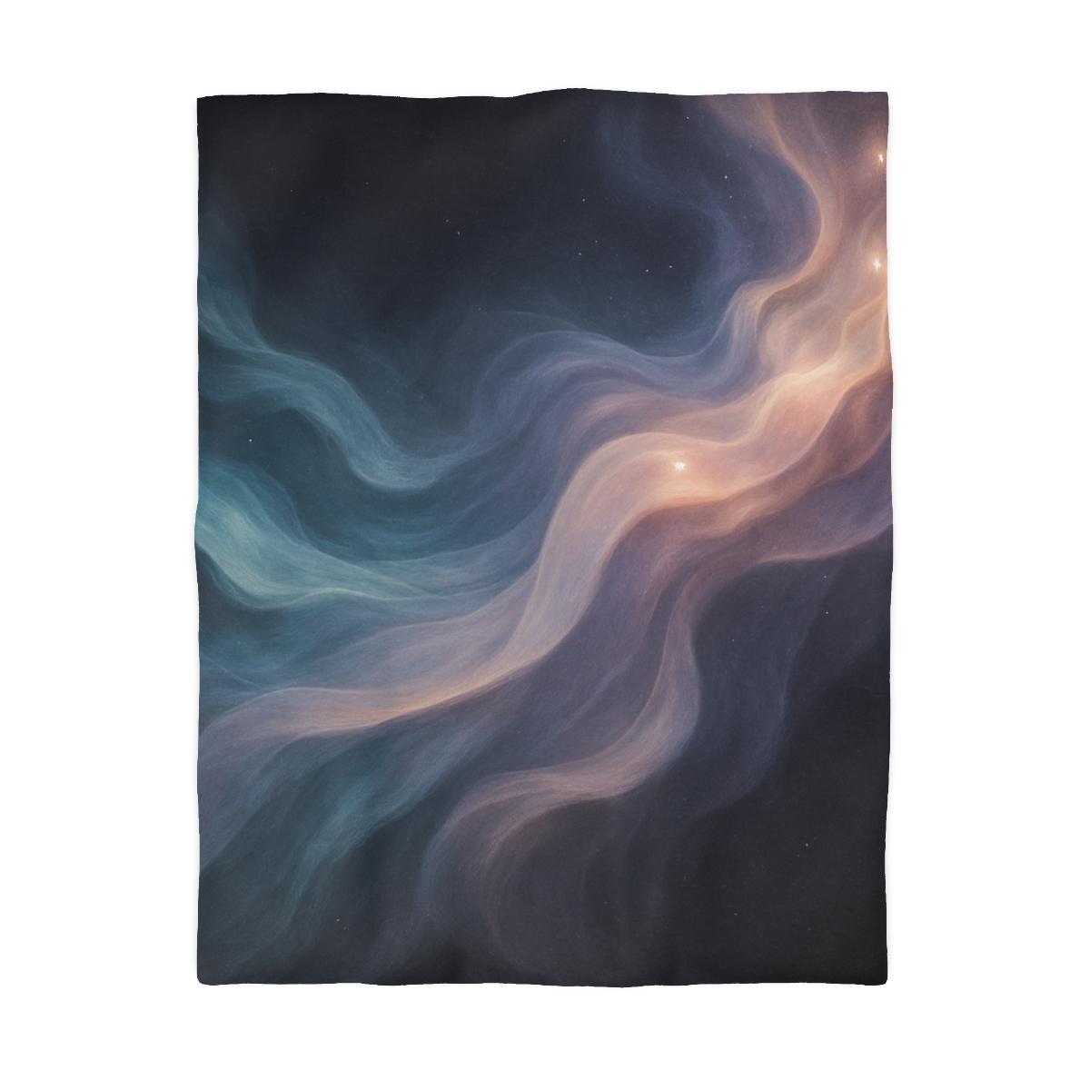 Prismatic Nebula Silk Drift personalized bedding duvets