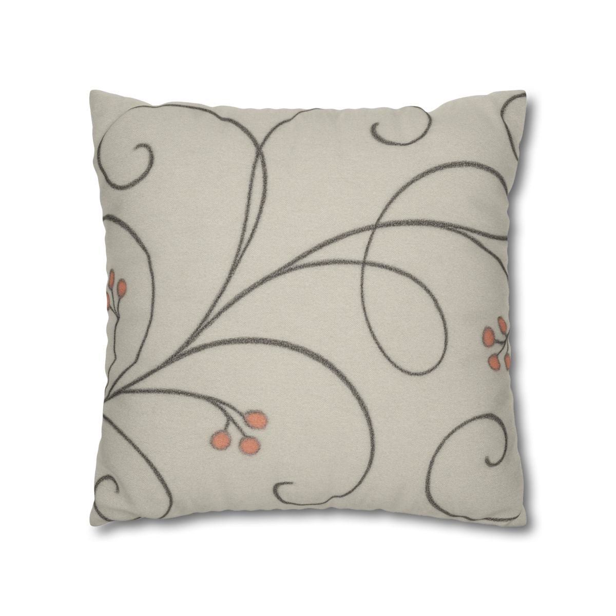 Tendril Lace Panorama personalized pillow covers