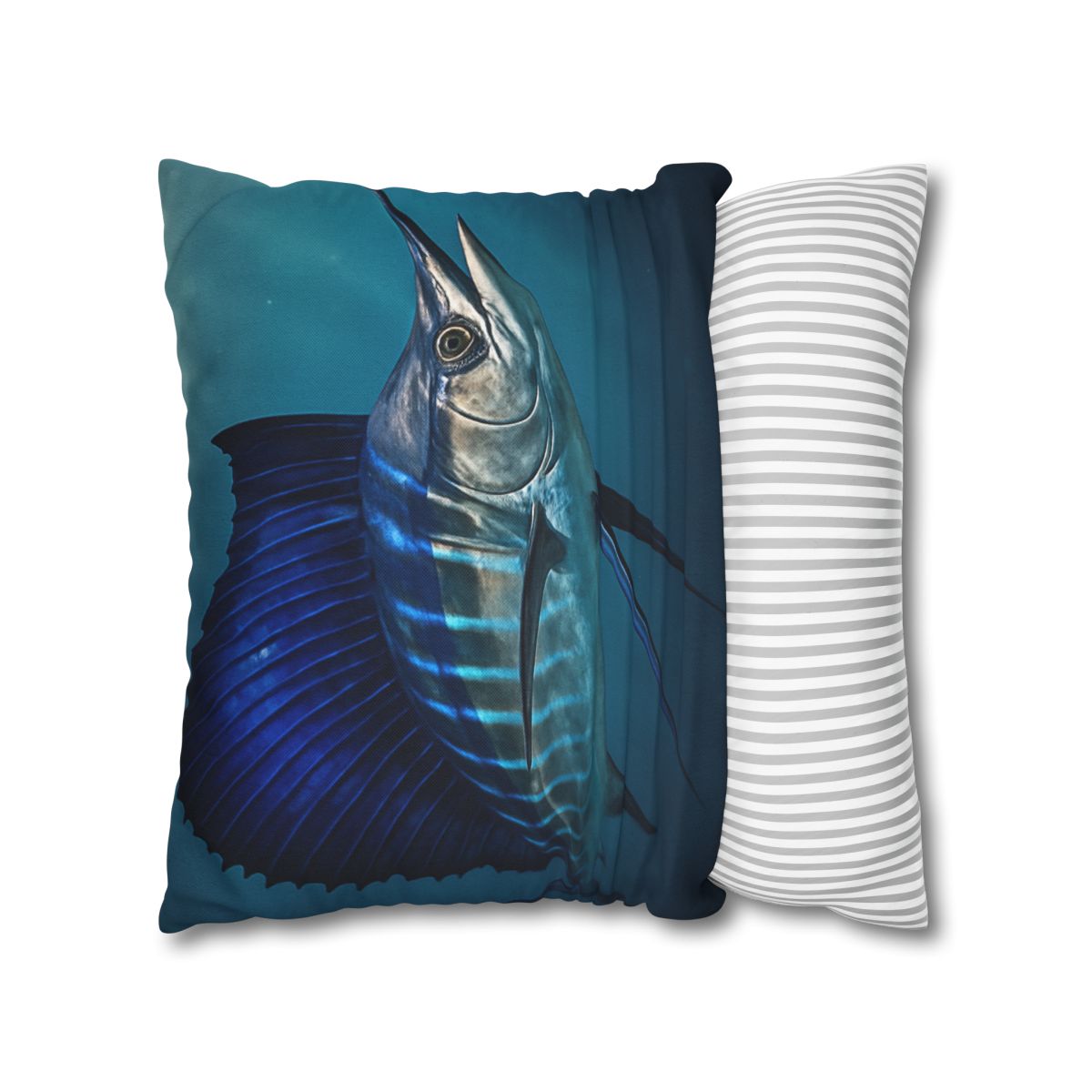 Starlit Surge Sailfish comfortable bedding pillow covers