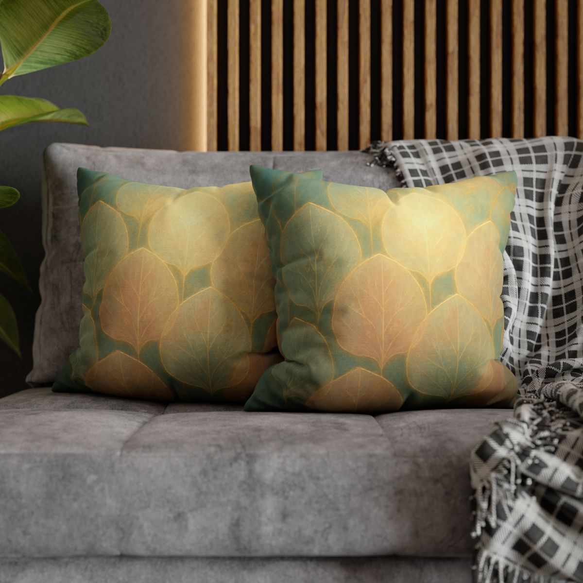 Petal Nebula Lattice soft cotton pillow cases