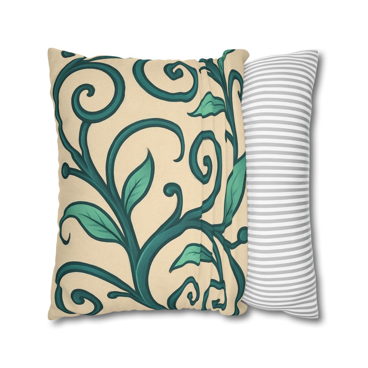 Curling Tendril Frieze custom pillow cases