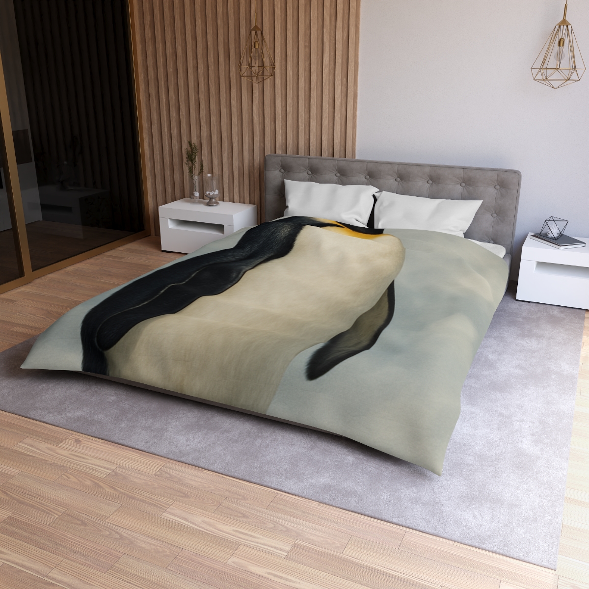 Frost Hush Emperor Penguin stylish duvet covers