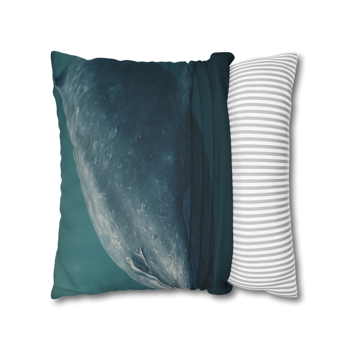 Ocean Song Blue Whale comfortable bedding pillow covers