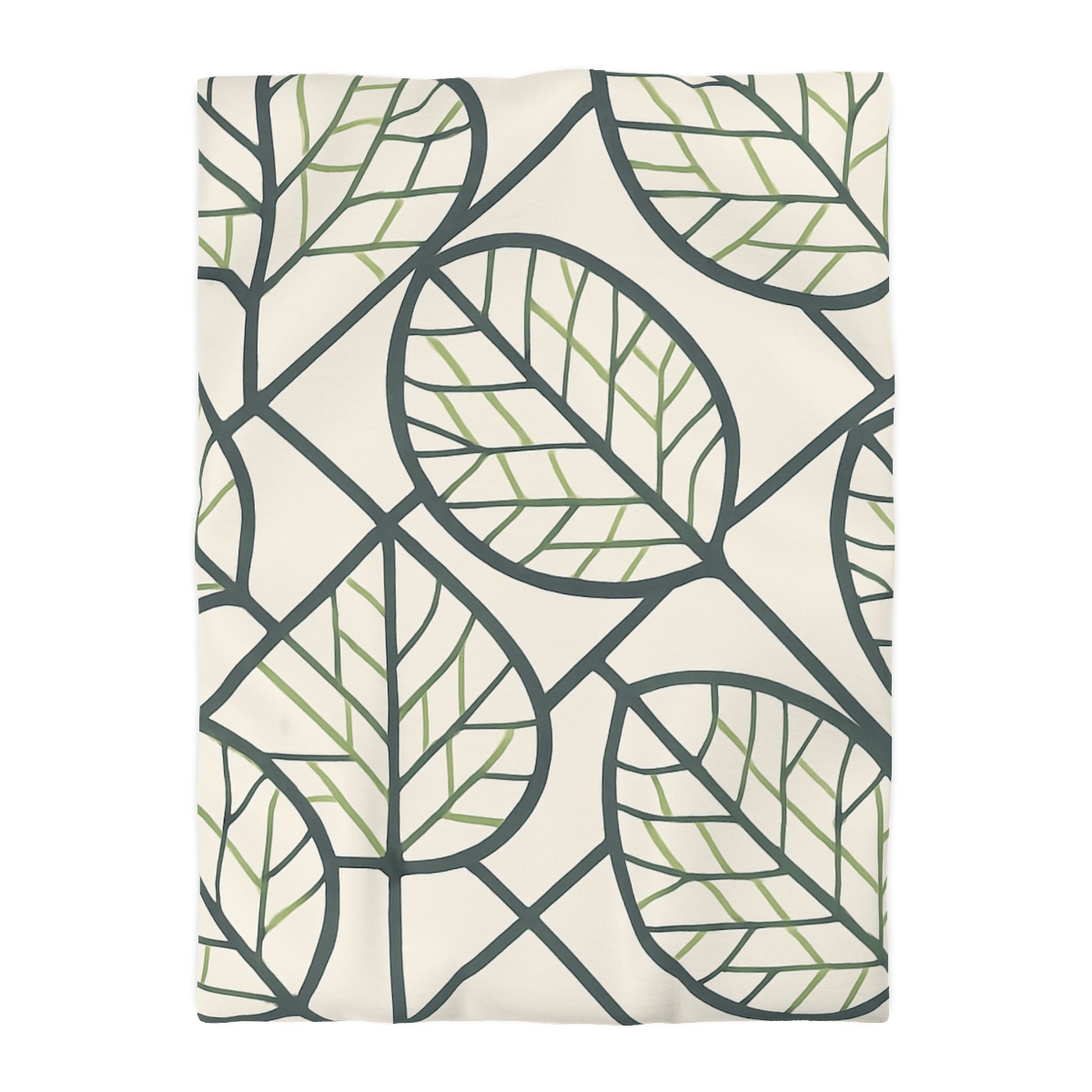 Venation Circuit Grid custom duvets