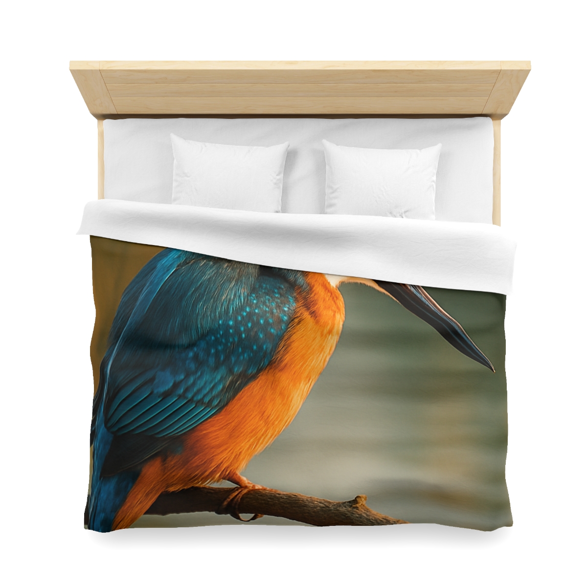 Aurora Splash Common Kingfisher warm winter duvets