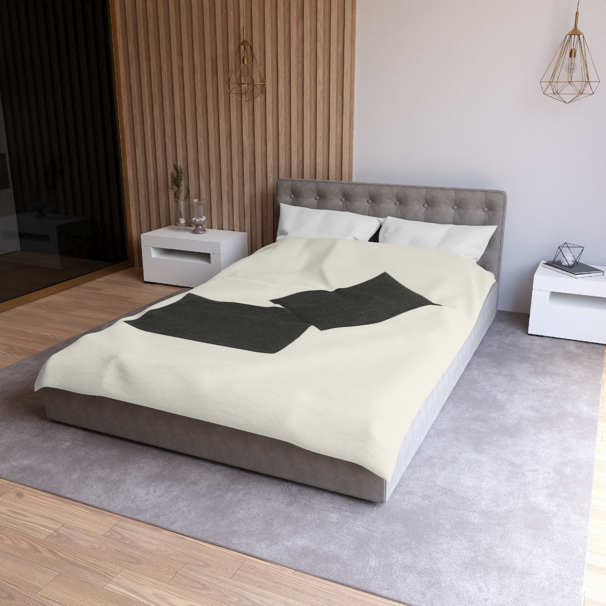 Tilted Twin Rectangle Calm stylish duvet covers