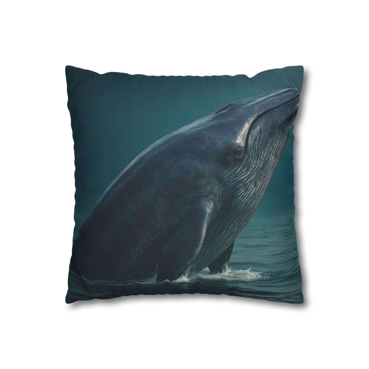 Ocean Song Blue Whale comfortable bedding pillow covers