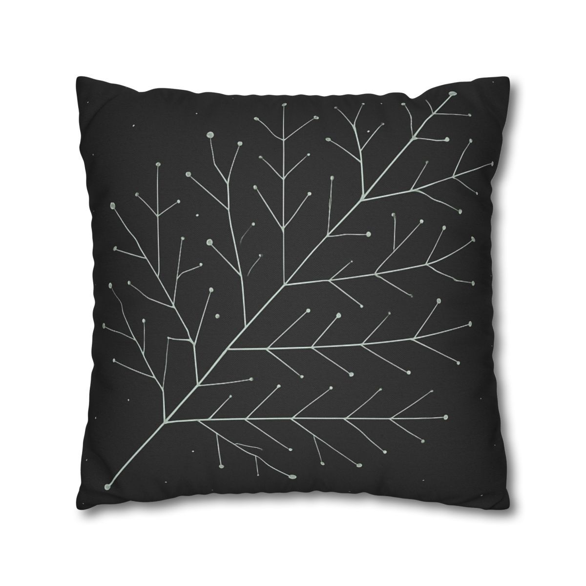 Leaf Vein Constellation Map custom pillow cases