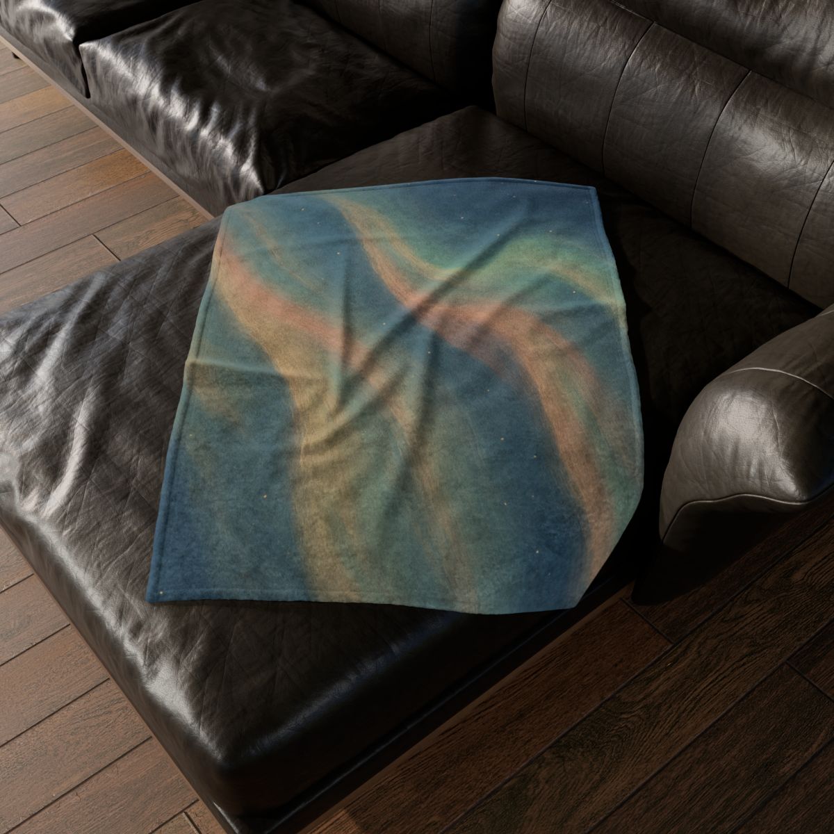 Spectral Aurora Drift unique gift blankets