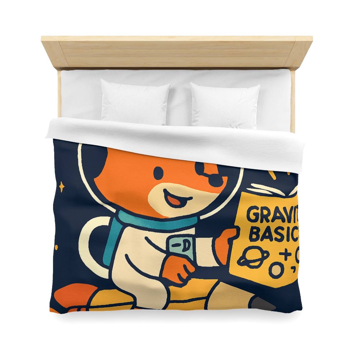 Comet Library Delivery Fox custom duvets