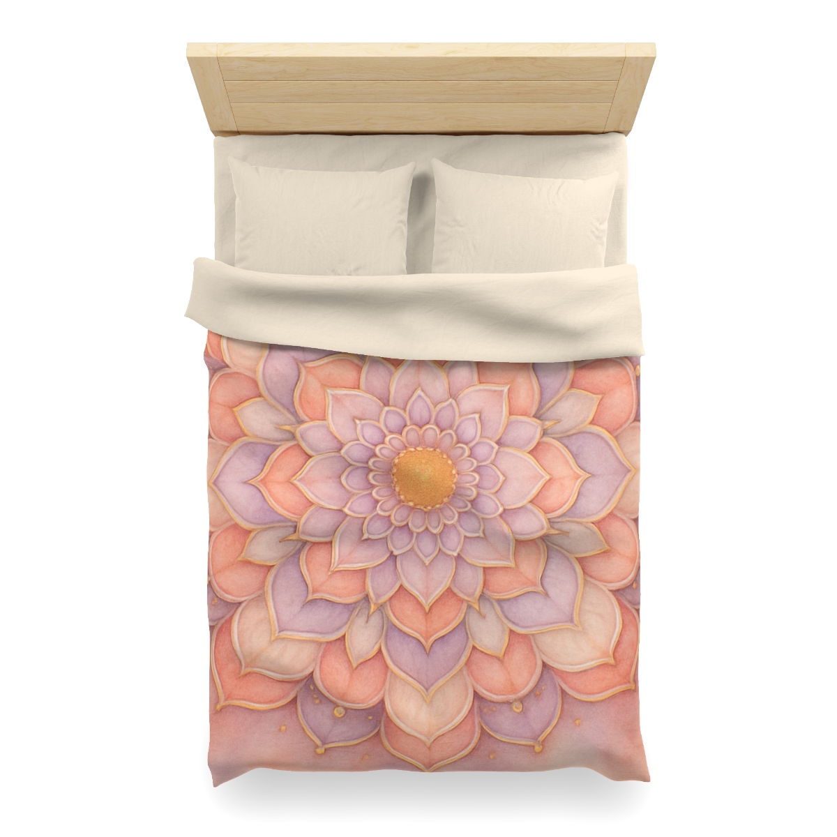 Petal Prism Mandala custom duvets