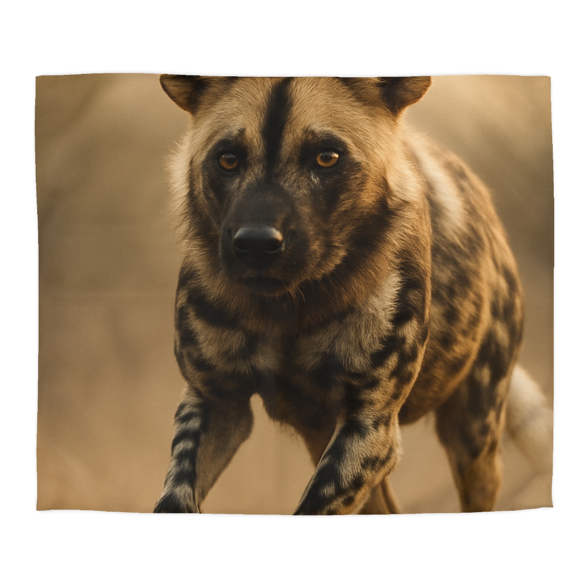 Starlit Scout African Wild Dog unique patterned duvets