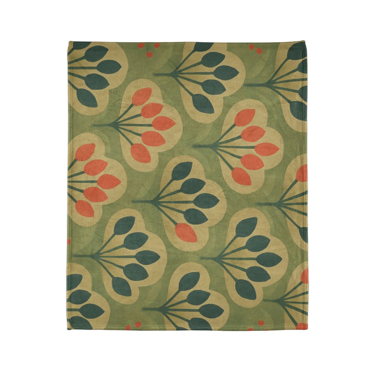 Bud Cluster Tapestry trendy patterned blankets