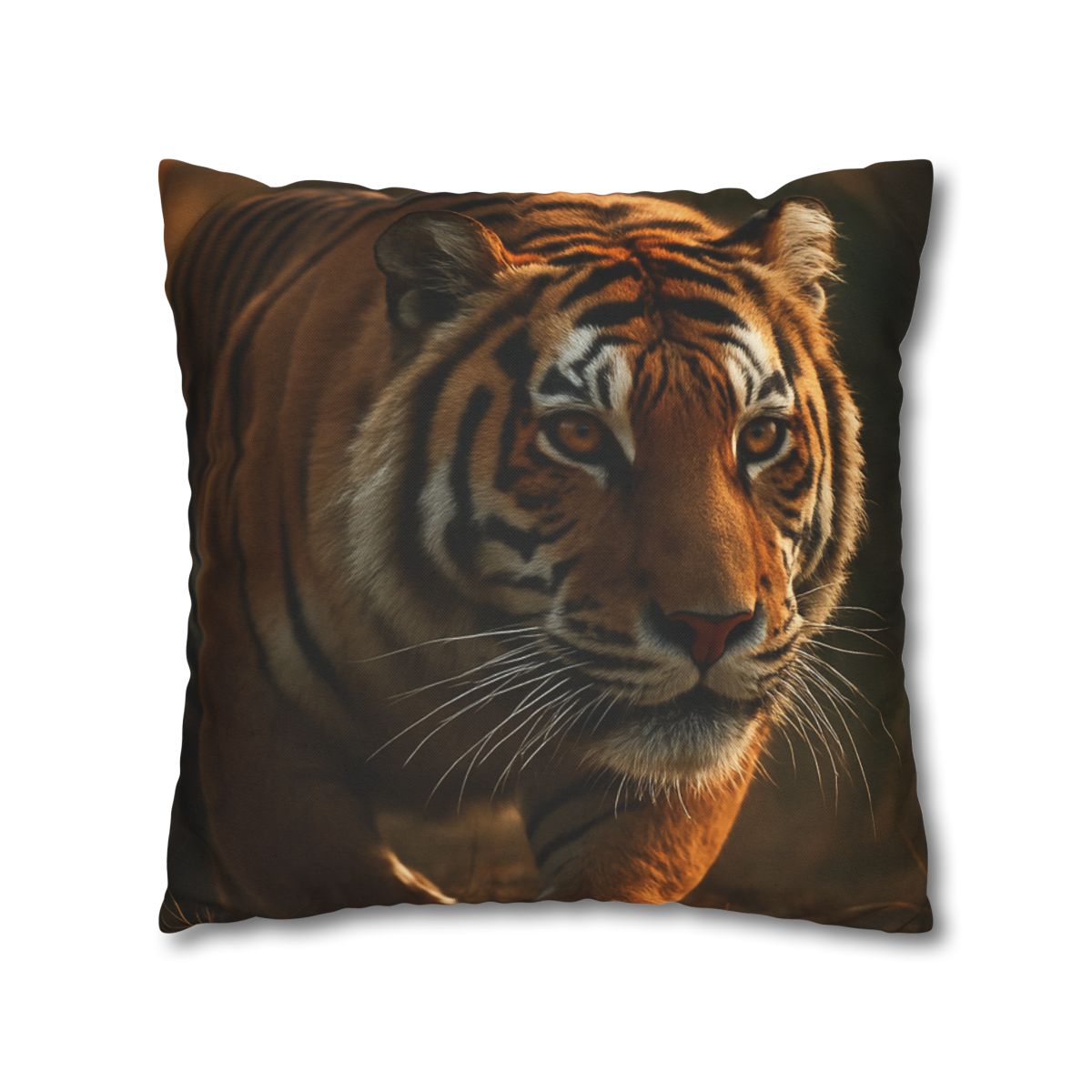 Forest Stalker Bengal Tiger personalized pillow covers
