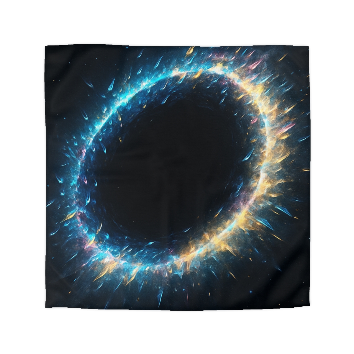 Prismatic Singularity Halo duvets for gifts