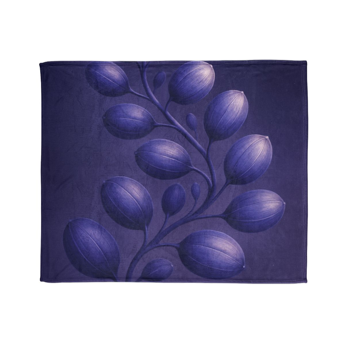 Seed Pod Helix Constellation designer printed blankets