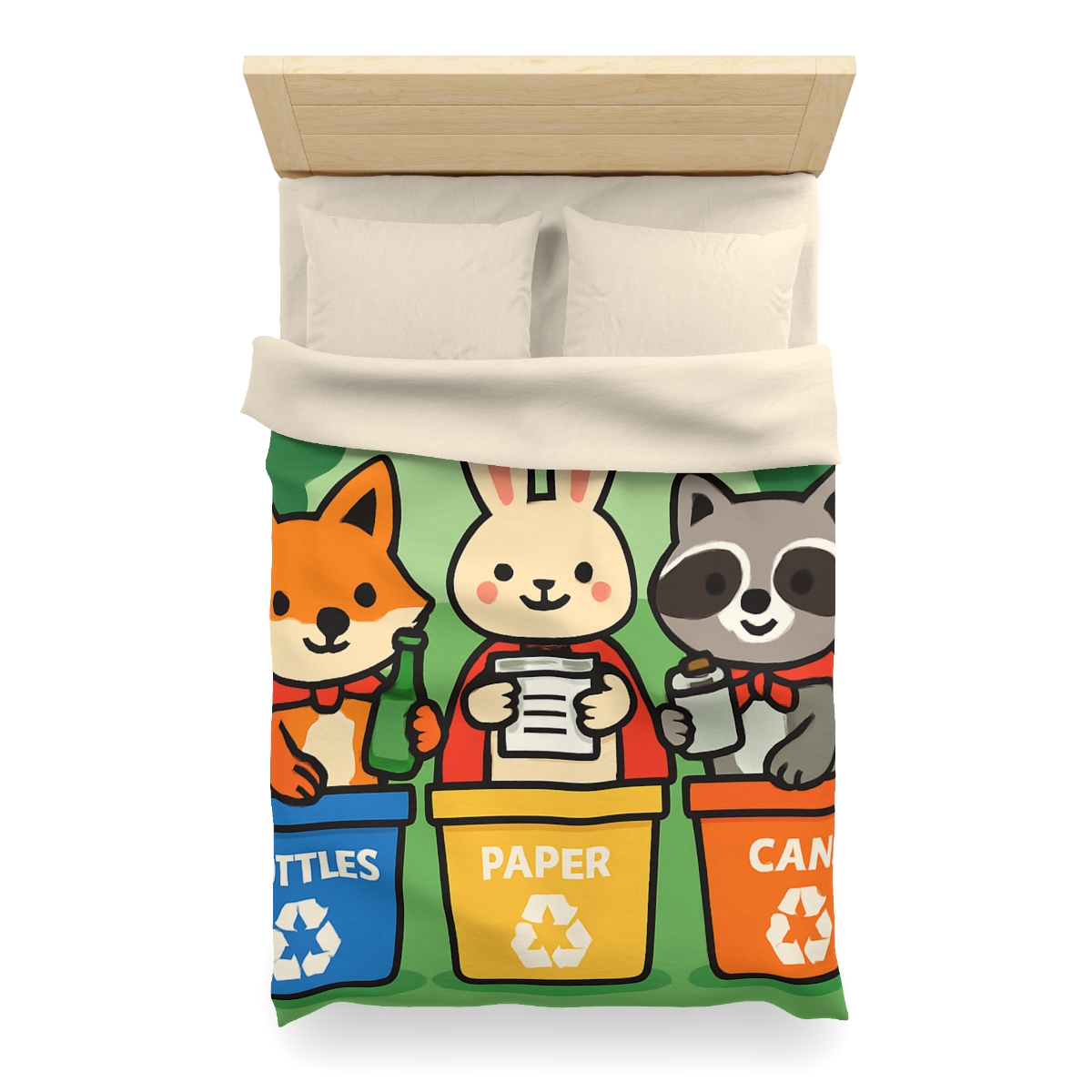 Forest Recycle Rangers unique patterned duvets