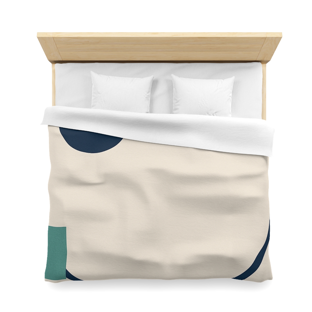 Staggered Arc With Three Points designer printed duvets