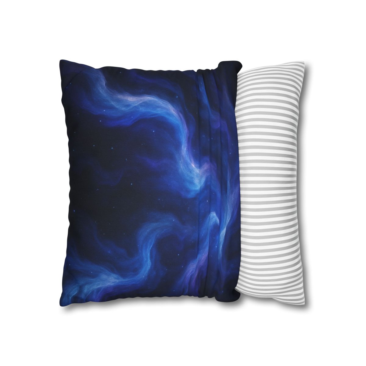 Luminescent Nebula Currents personalized pillow covers