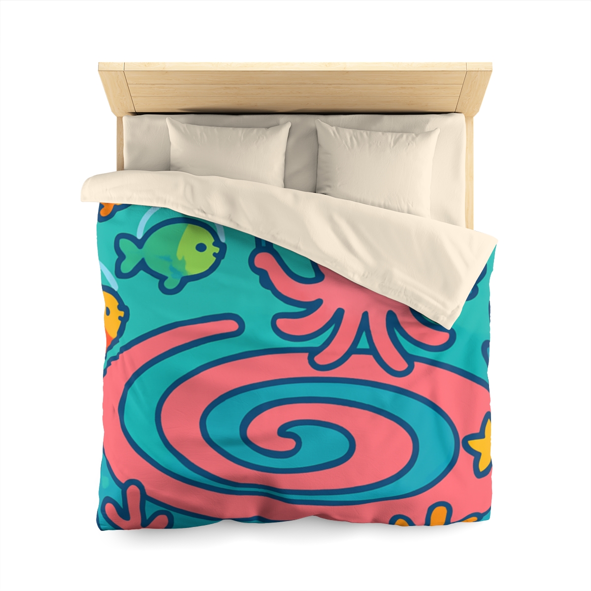 Rainbow Reef Planet Parade warm winter duvets