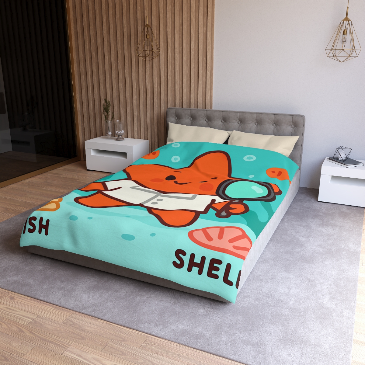 Starfish Science Explorer stylish duvet covers