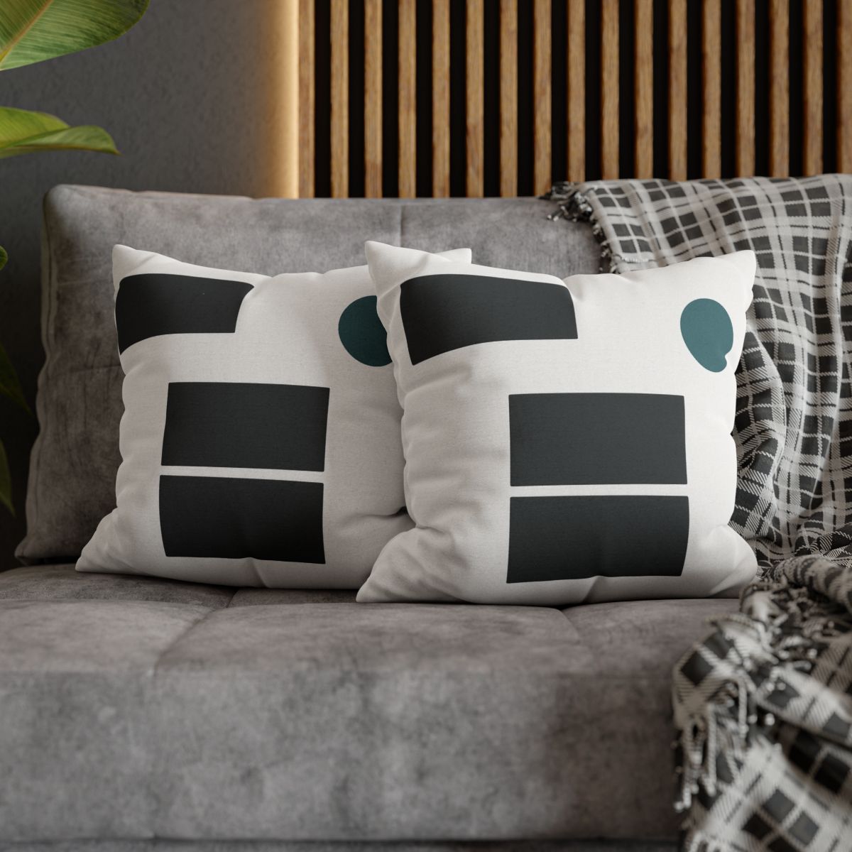 Orbiting Block Quartet unique gift pillow cases