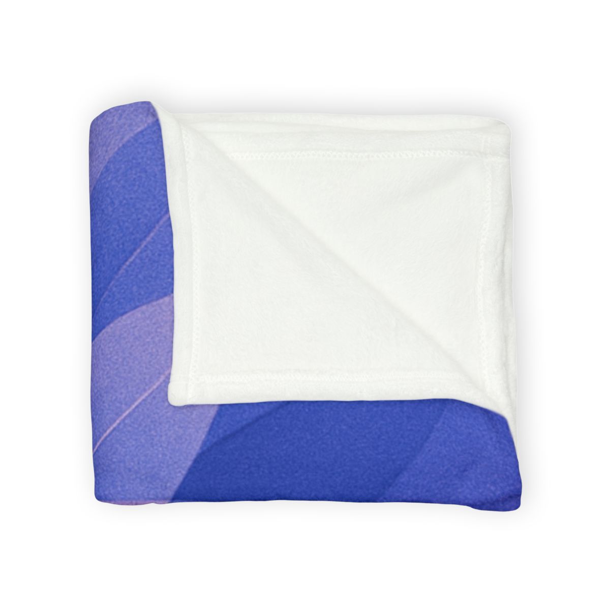 Petal Prism Overlap soft fleece blankets