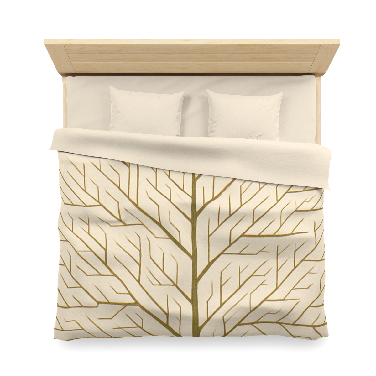 Branch Fractal Network personalized bedding duvets