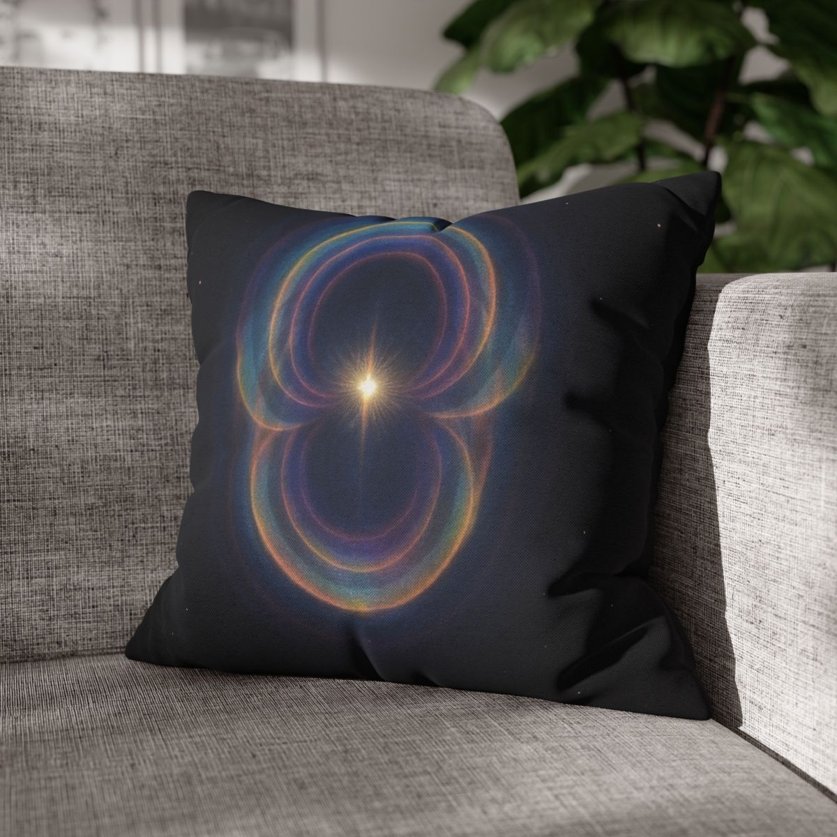 Prismatic Lensing Bloom designer print pillow cases
